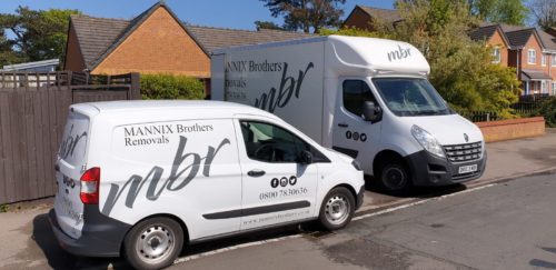 Mannix Brothers Removals Vans